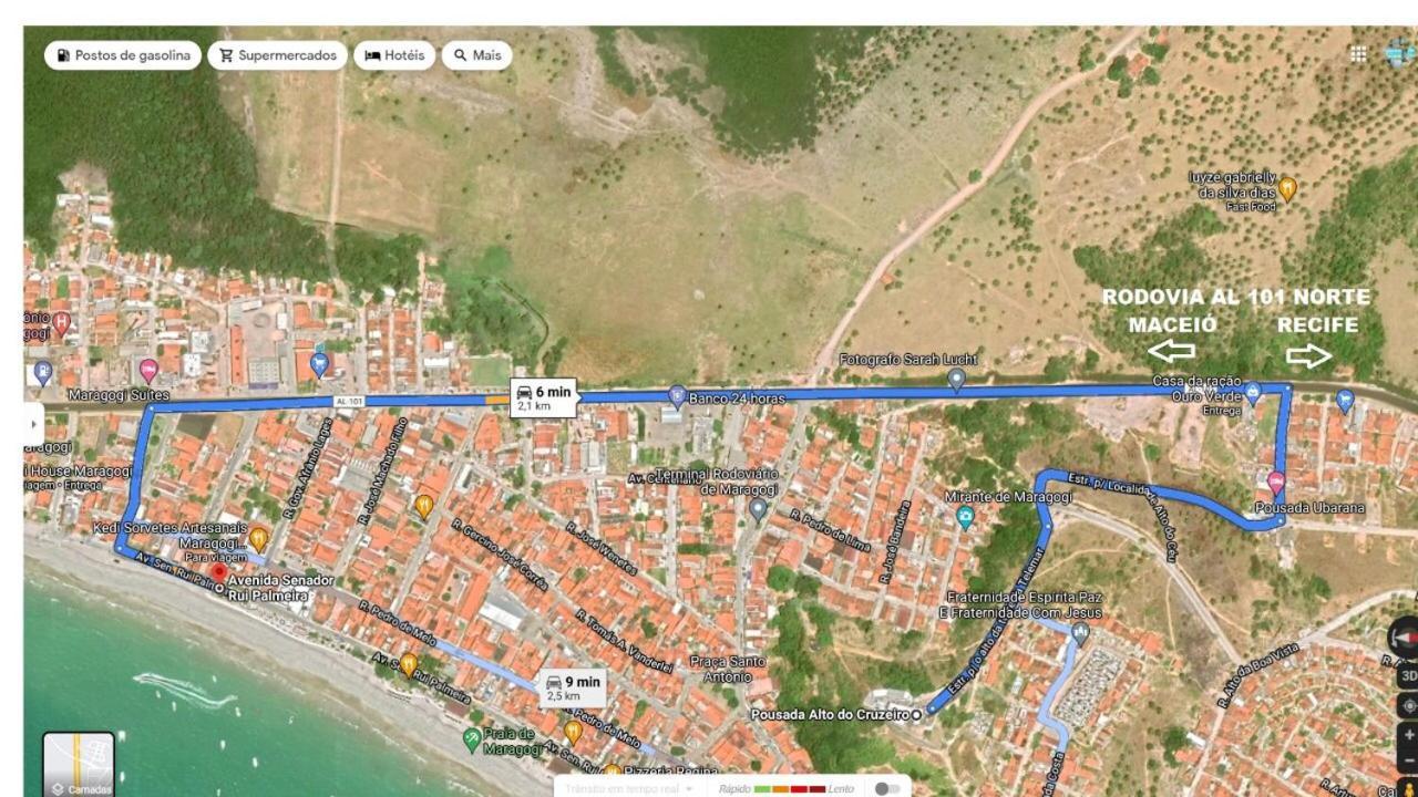 Pousada Alto Do Cruzeiro Maragogi Ngoại thất bức ảnh